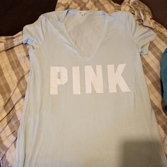 PINK Victoria's Secret Tops - 3/$25💫🥰pink blue tee